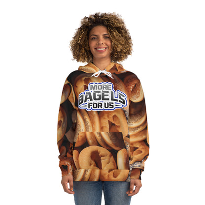 More Bagels for Us AOP Hoodie